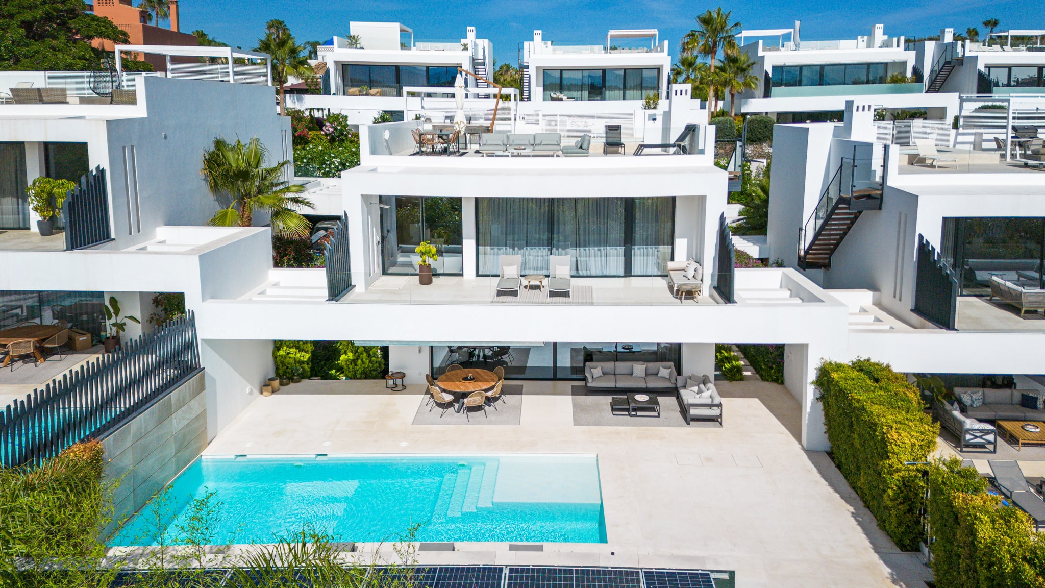 Villa Moe Marbella - vue extérieure de la villa