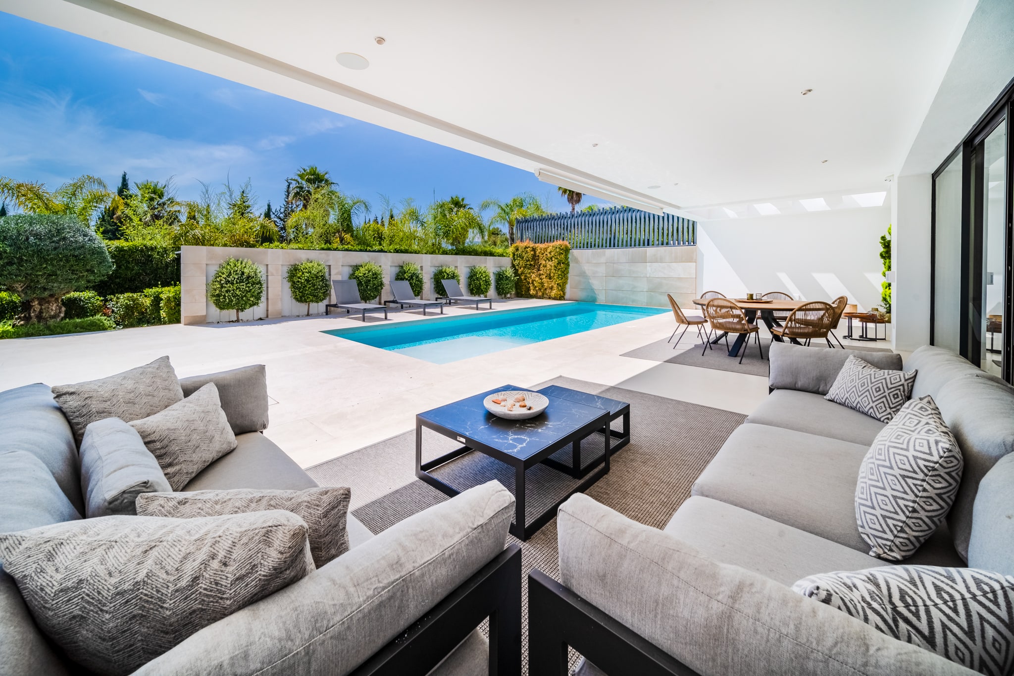 Villa Moe Marbella - vue extérieure de la villa