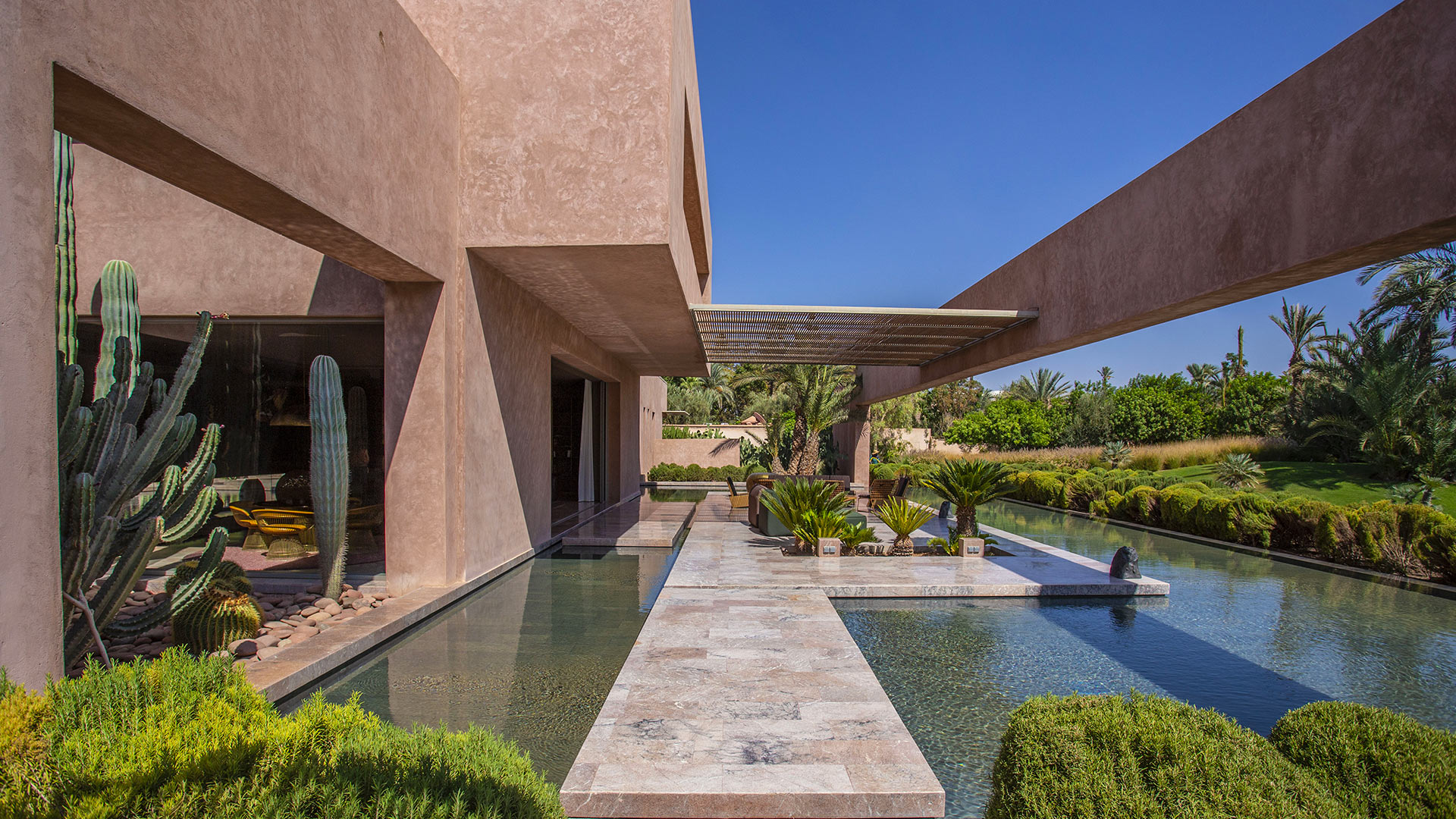 Villa Fatima Marrakech - vue extérieure de la villa