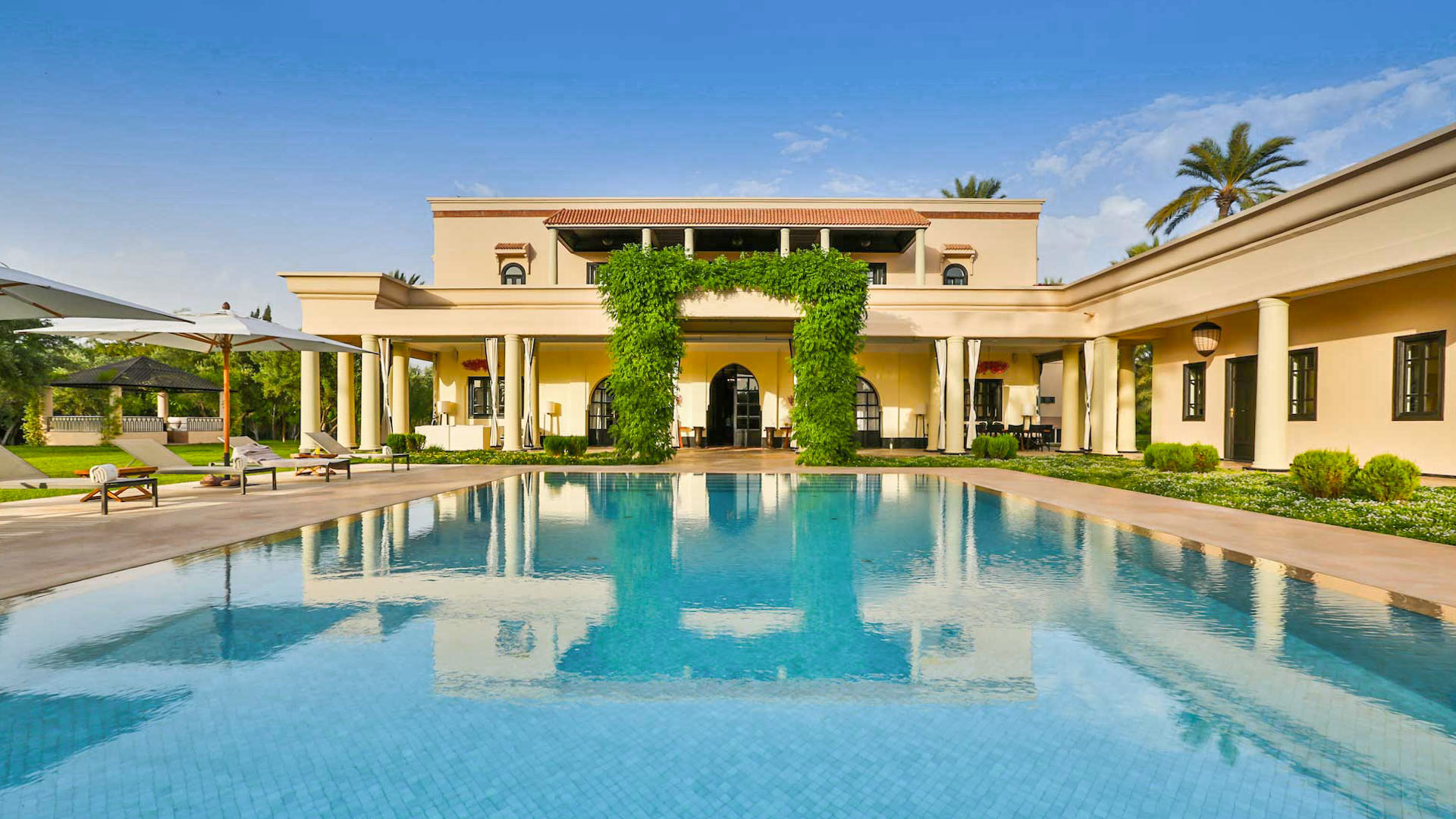 Villa Yamina Marrakech - vue extérieure de la villa