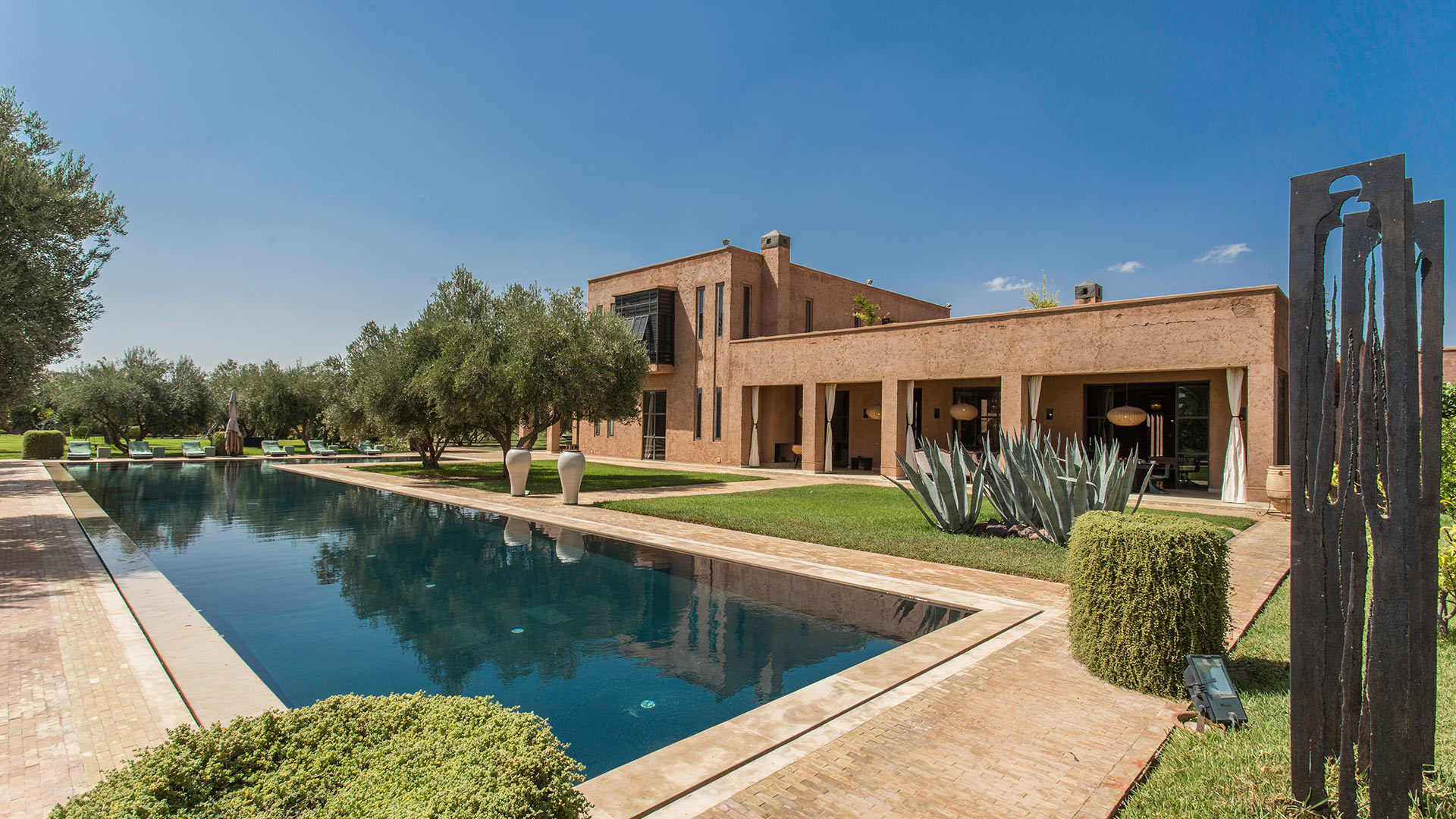 Villa Djenna Marrakech - vue extérieure de la villa