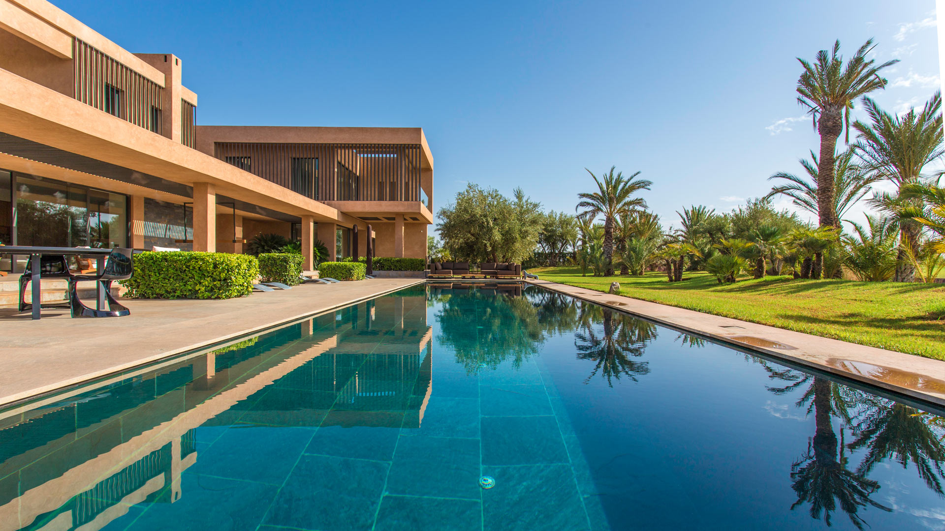 Villa Faiza Marrakech - vue extérieure de la villa
