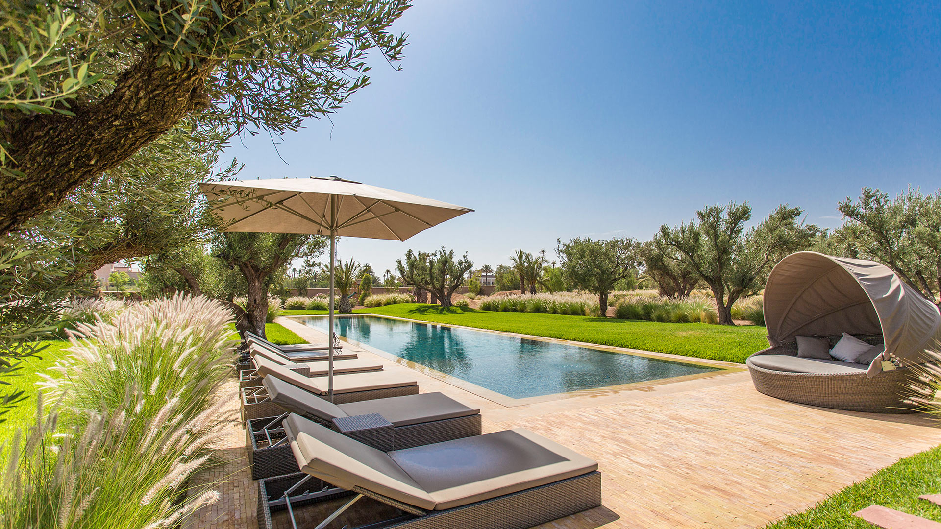 Villa Zahra Marrakech - vue extérieure de la villa