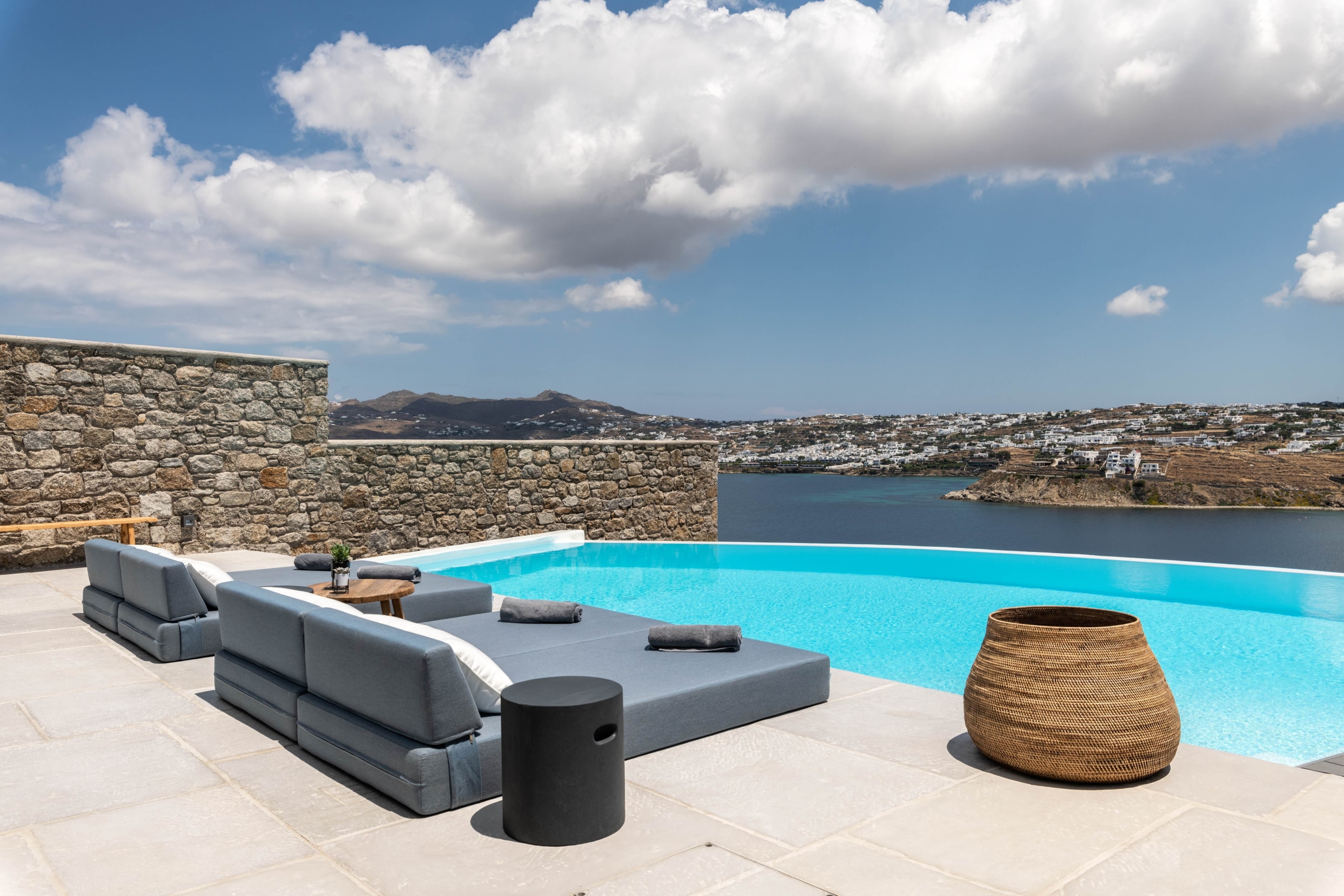 Villa Alisa Mykonos - vue extérieure de la villa