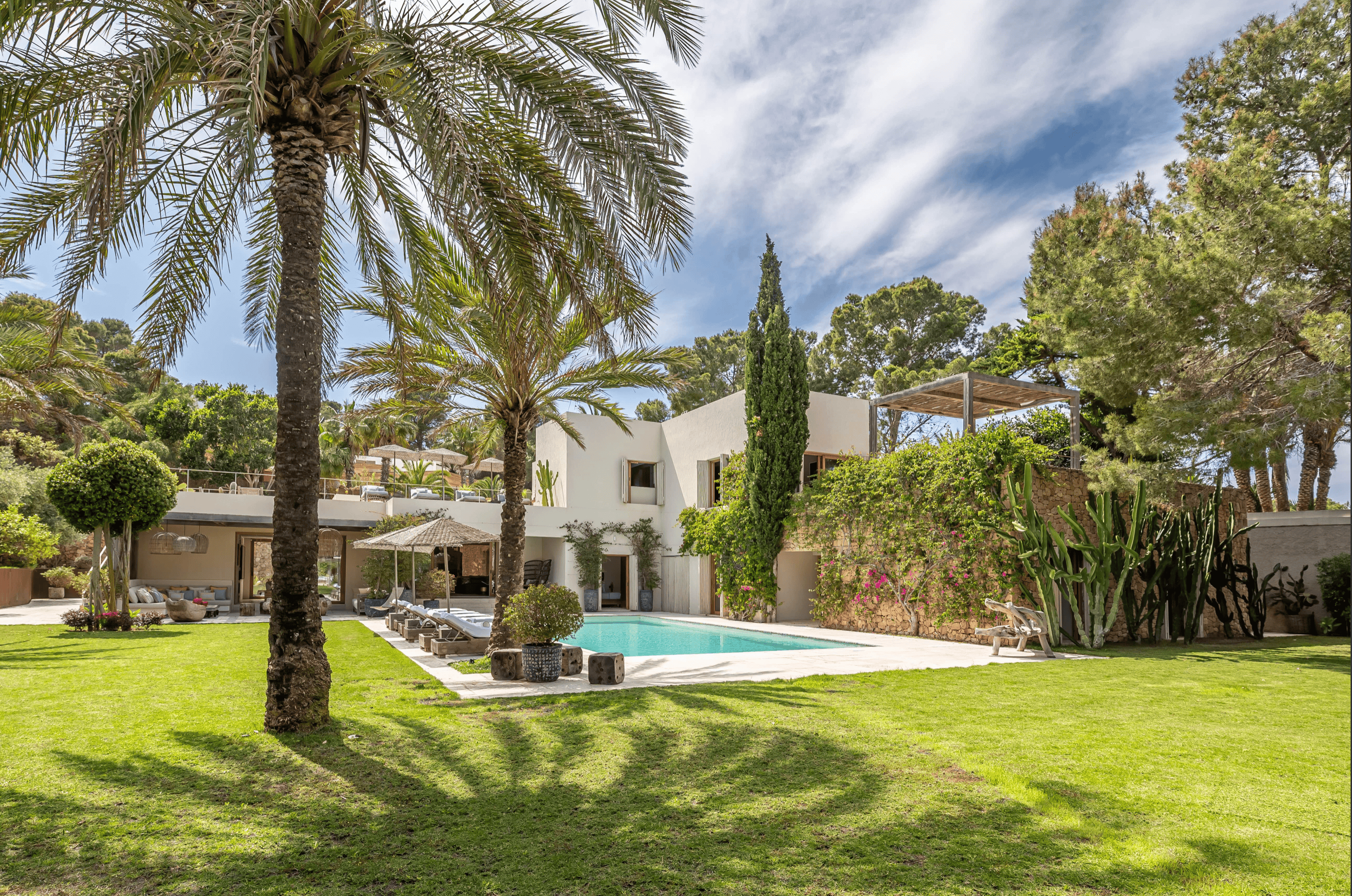 Villa Asha Ibiza - vue extérieure de la villa