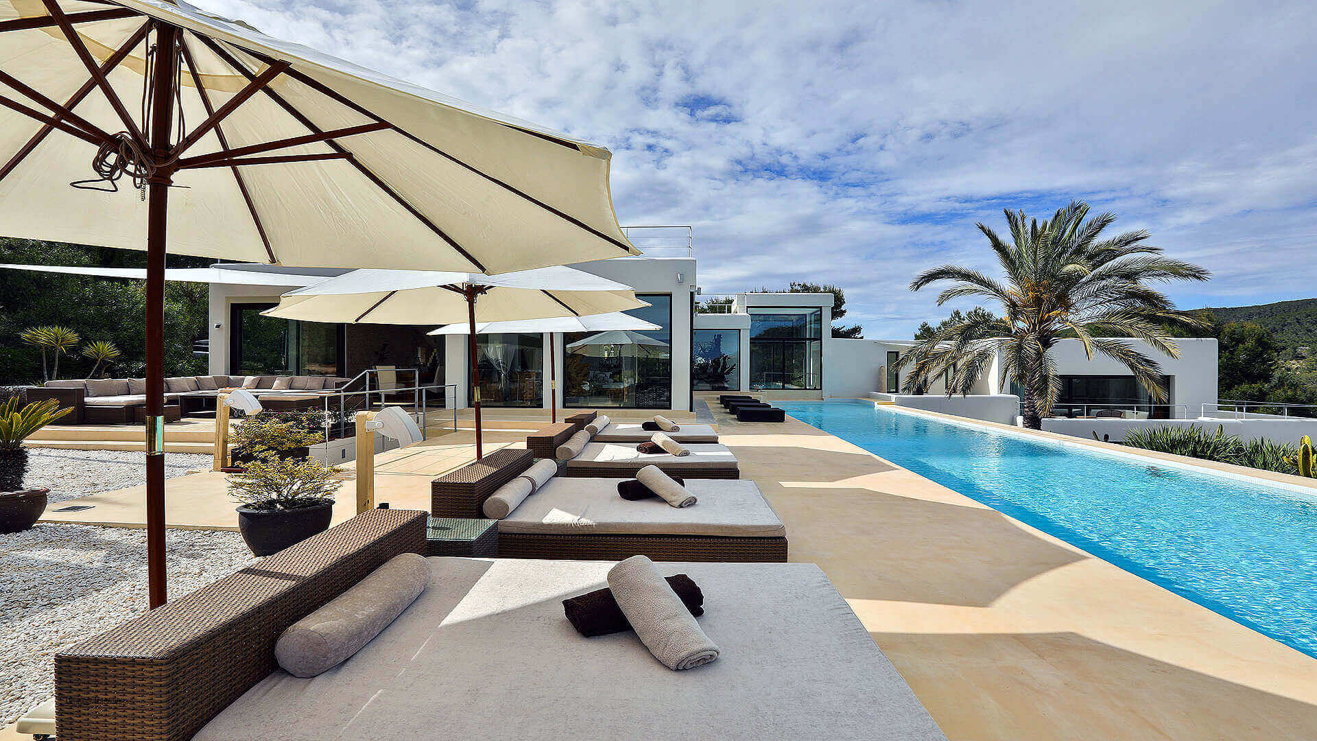 Villa Opal Ibiza - vue extérieure de la villa