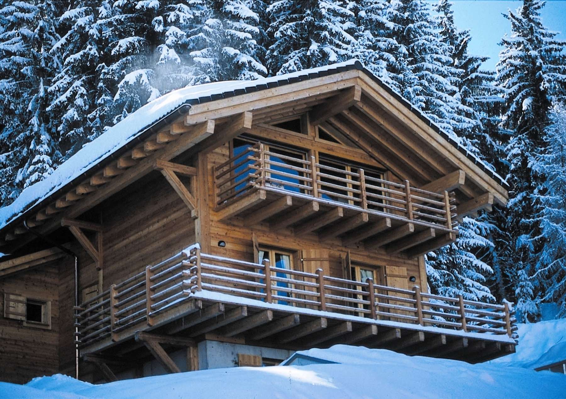 Chalet Karl Verbier - vue extérieure du chalet