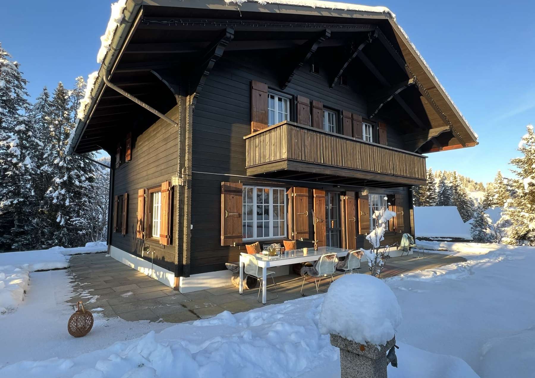 Chalet Bert Gstaad - vue extérieure