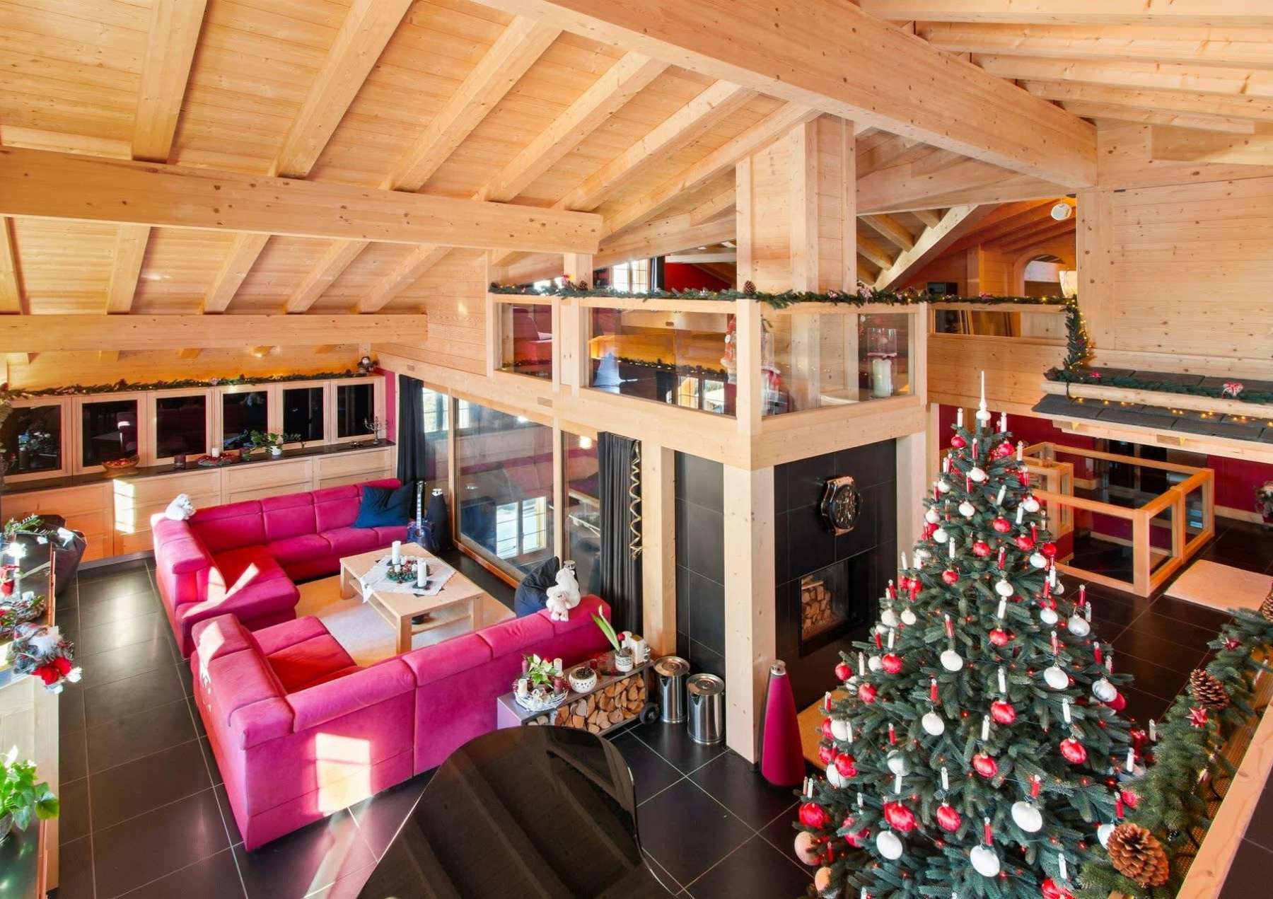 Chalet Gregor Gstaad - vue intérieure