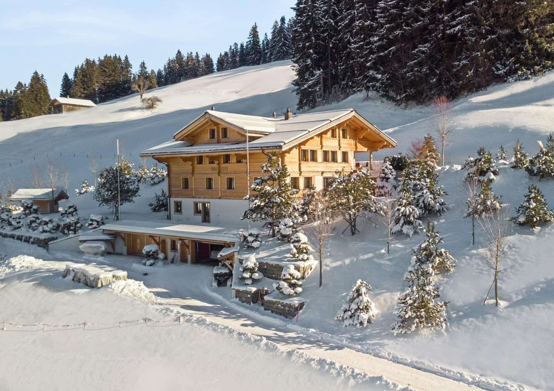 Chalet Gregor Gstaad - vue extérieure