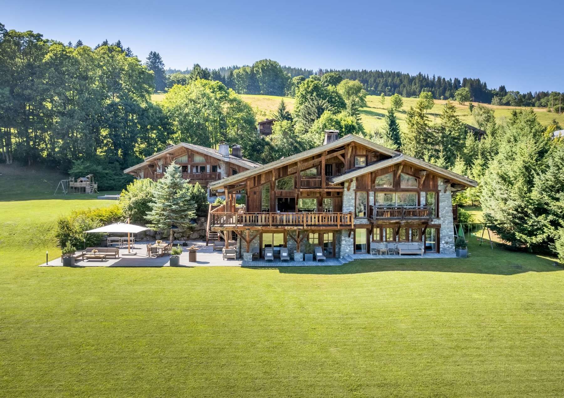 Chalet Ulrich Megève - vue extérieure